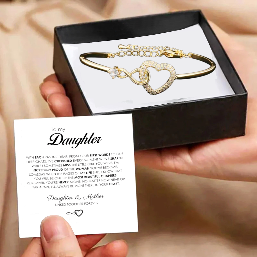 "To My Daughter" Forever Connected Bracelet